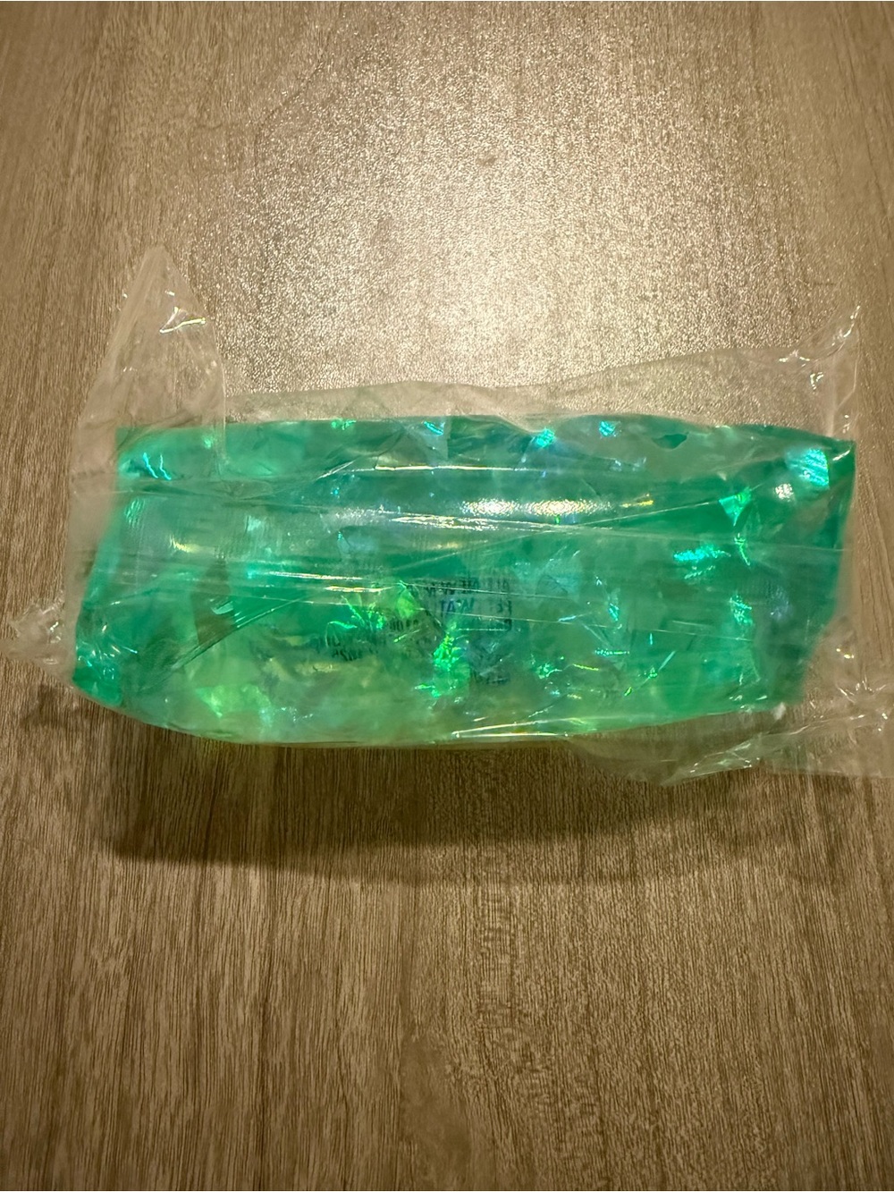 Iridescent Green Water Wiggler Tactile Sensory Toy